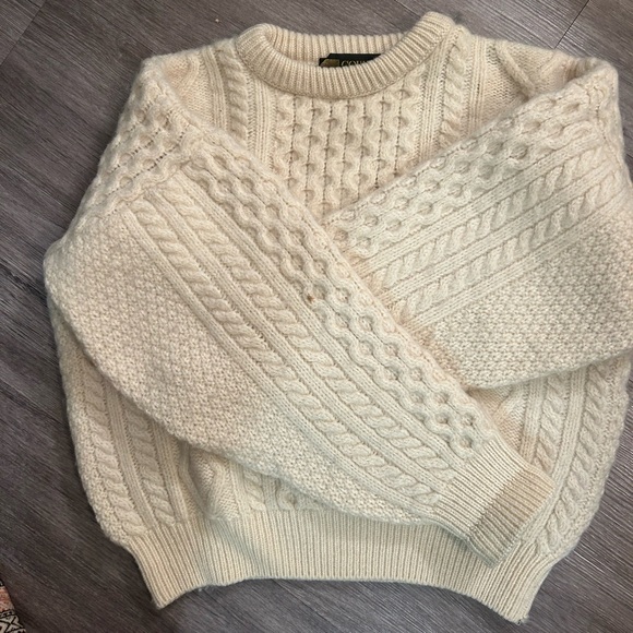 Sweaters - Country knitwear cable knit vintage Irish sweater
